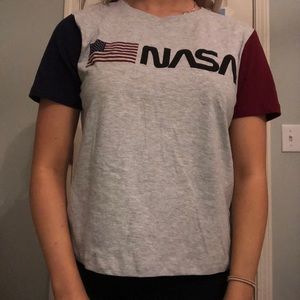 Different colored sleeve TShirt